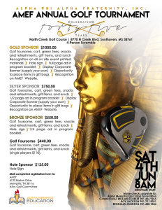 AMEF Annual Golf Tournament 2022